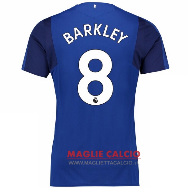 nuova maglietta everton 2017-2018 barkley 8 prima
